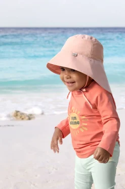 UV Shirt Kinder Langarm - Sonne, Rot