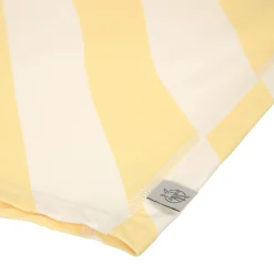 UV Shirt Kinder Langarm - Streifen, Gelb Weiß