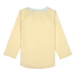 UV Shirt Kinder Langarm - Wellen, Gelb