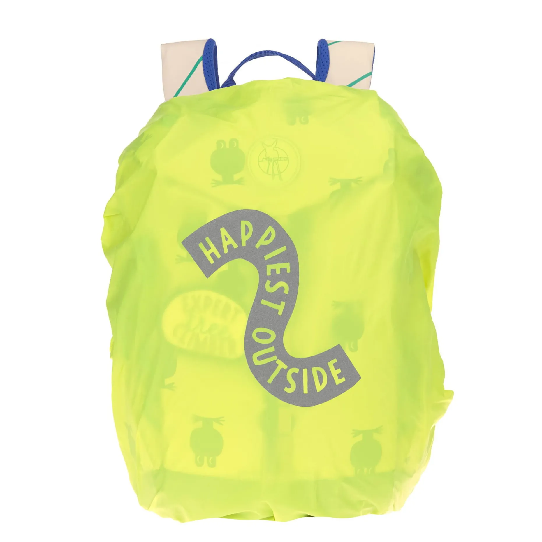 Wanderrucksack Kinder 14 L - Happy Trails, Frosch