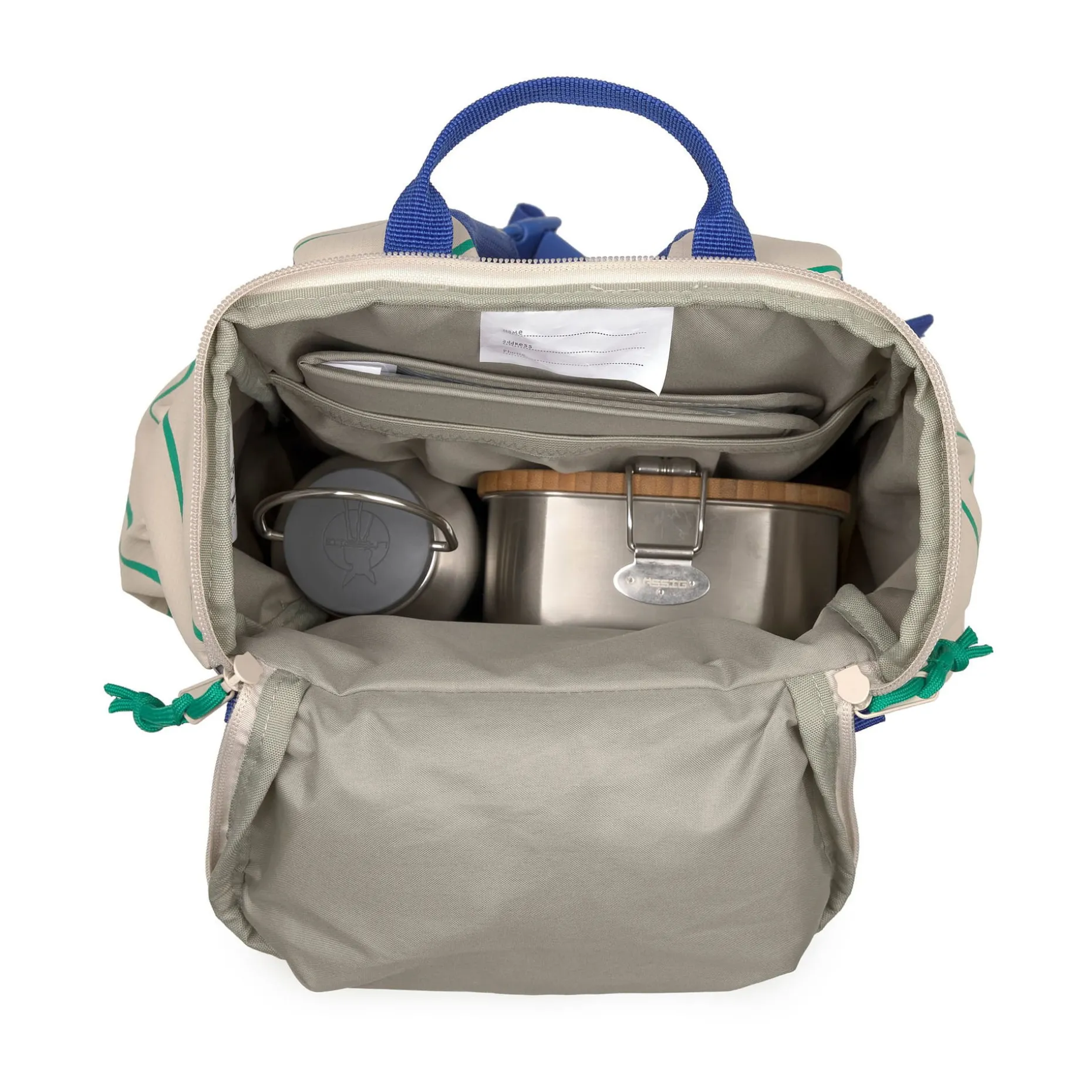 Wanderrucksack Kinder 10 L - Happy Trails, Frosch