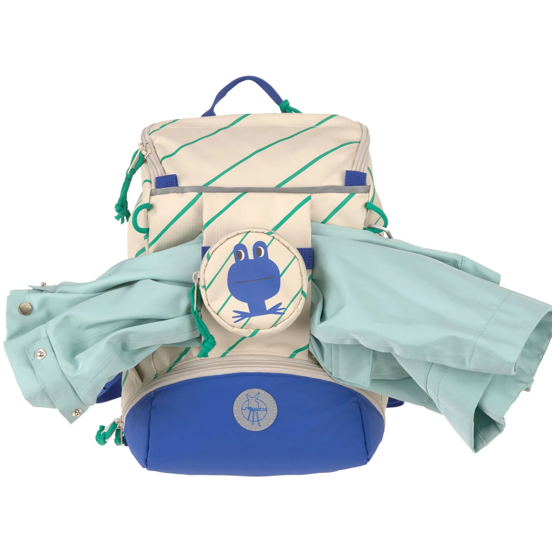 Wanderrucksack Kinder 10 L - Happy Trails, Frosch