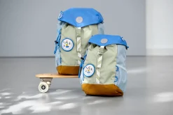 Wanderrucksack Kinder 14 L - Sunny Explorer, Grün Blau