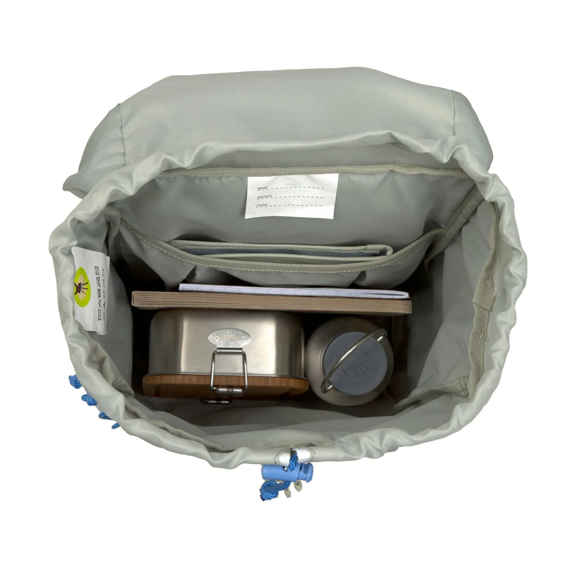 Wanderrucksack Kinder 14 L - Sunny Explorer, Grün Blau