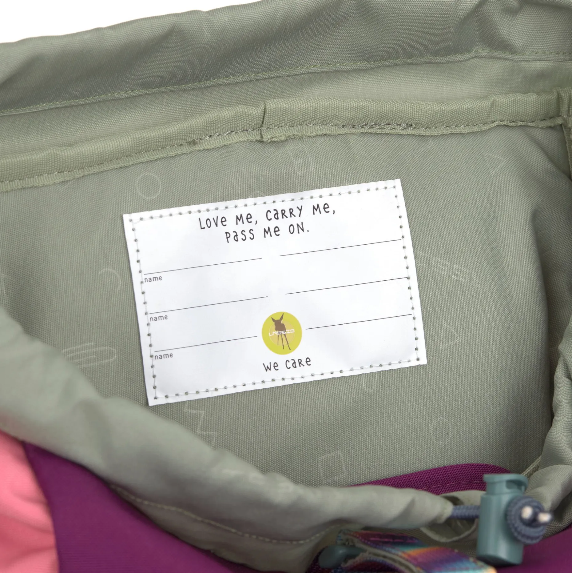 Wanderrucksack Kinder 14 L - Unique, Berry Pink