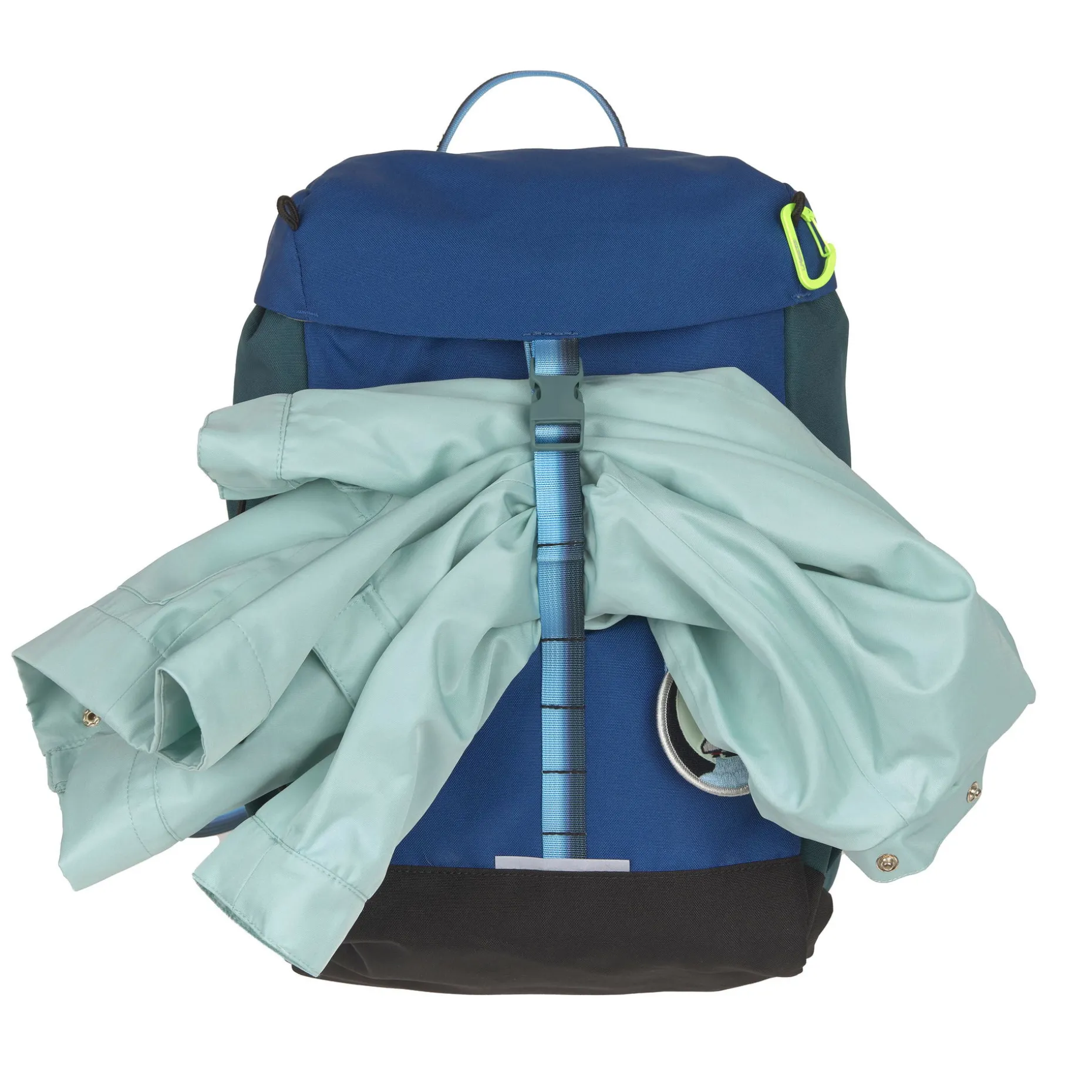 Wanderrucksack Kinder 14 L - Unique, Blau Grün