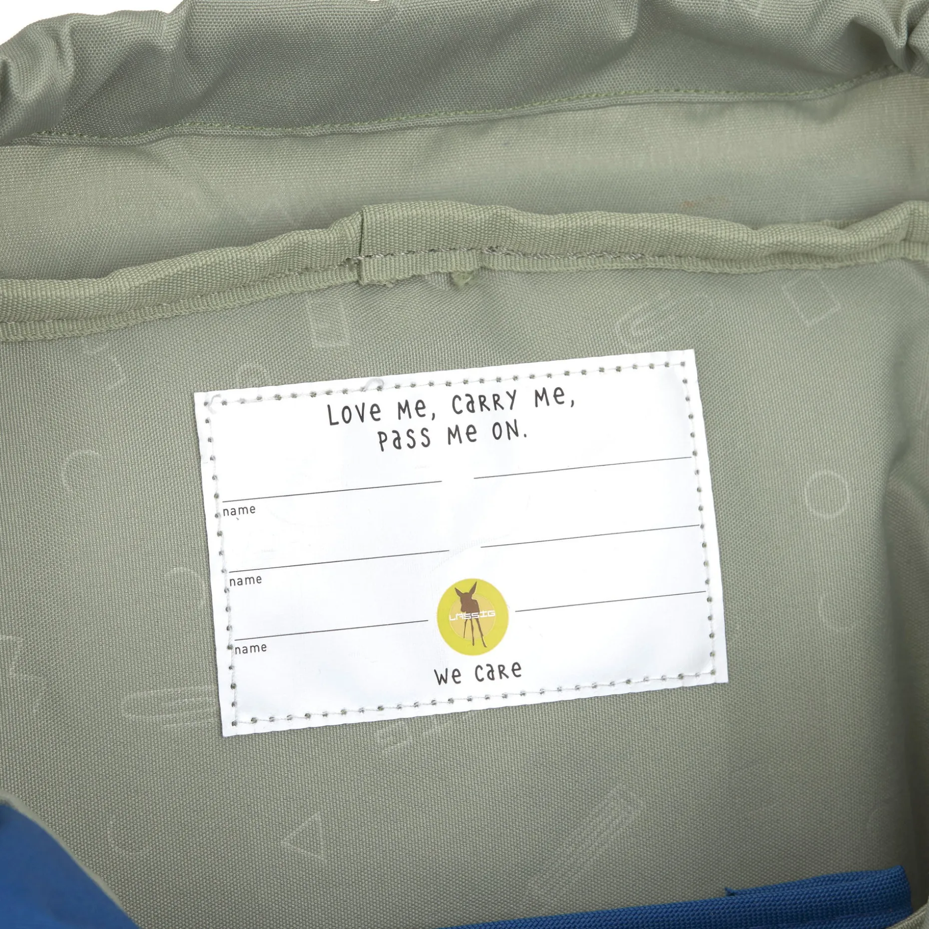 Wanderrucksack Kinder 14 L - Unique, Blau Grün