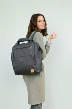 Wickelrucksack - Glam Goldie Backpack, Anthracite