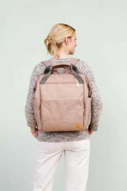 Wickelrucksack - Glam Goldie Backpack, Rose