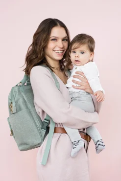 Wickelrucksack - Glam Goldie Backpack, Mint