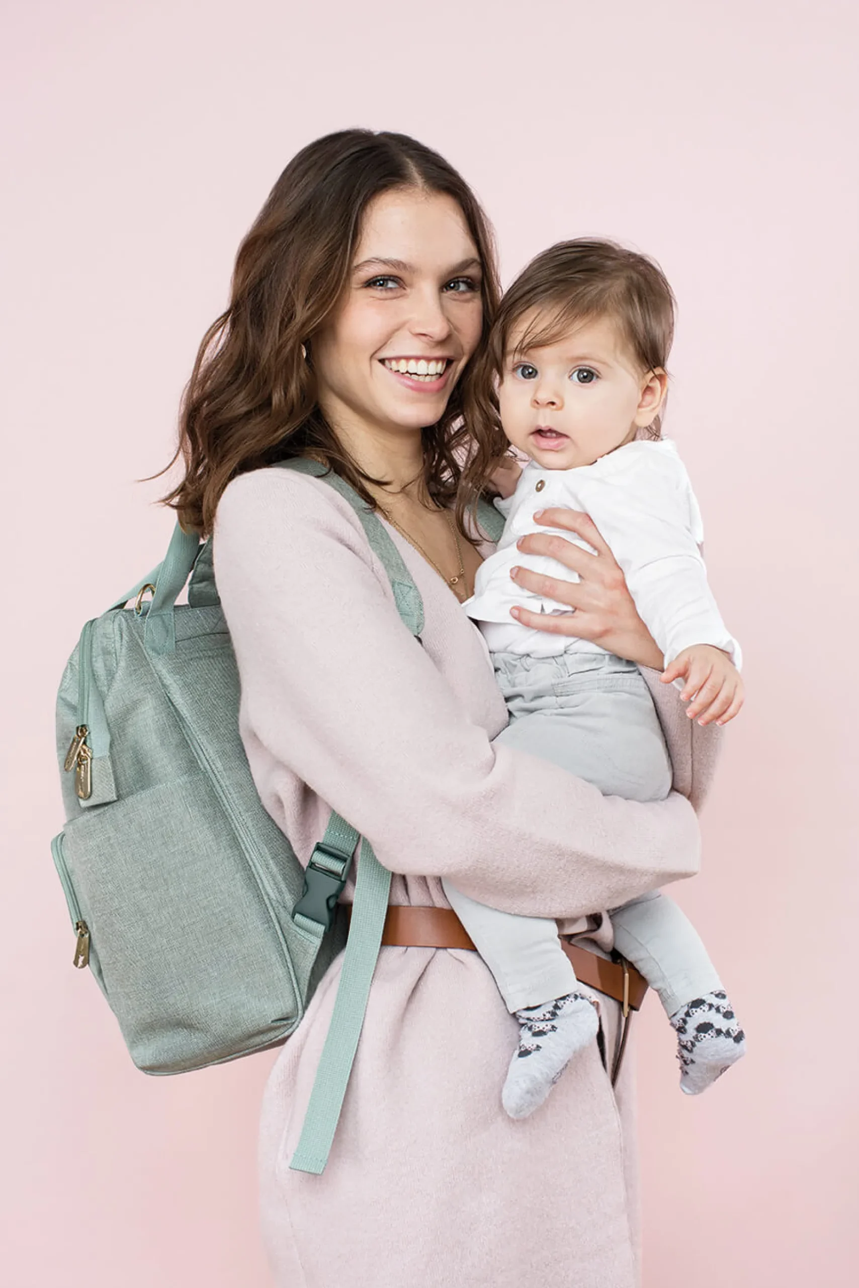 Wickelrucksack - Glam Goldie Backpack, Mint