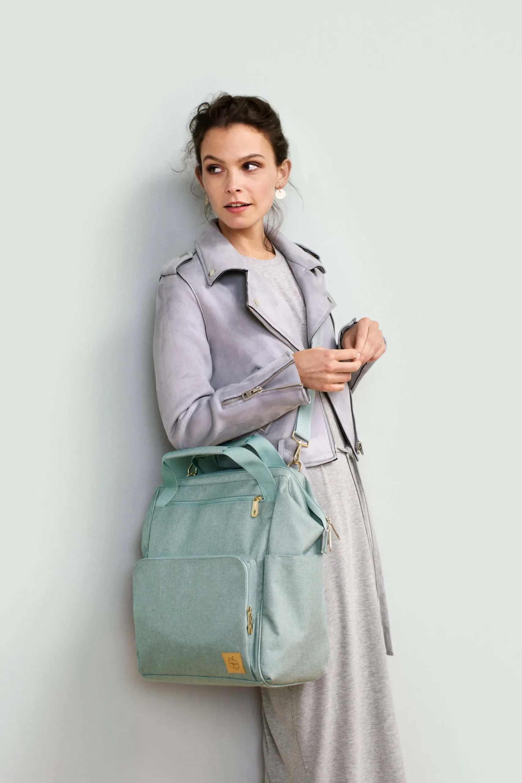Wickelrucksack - Glam Goldie Backpack, Mint