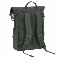 Wickelrucksack - Outdoor Rolltop Backpack, Dunkelgrün