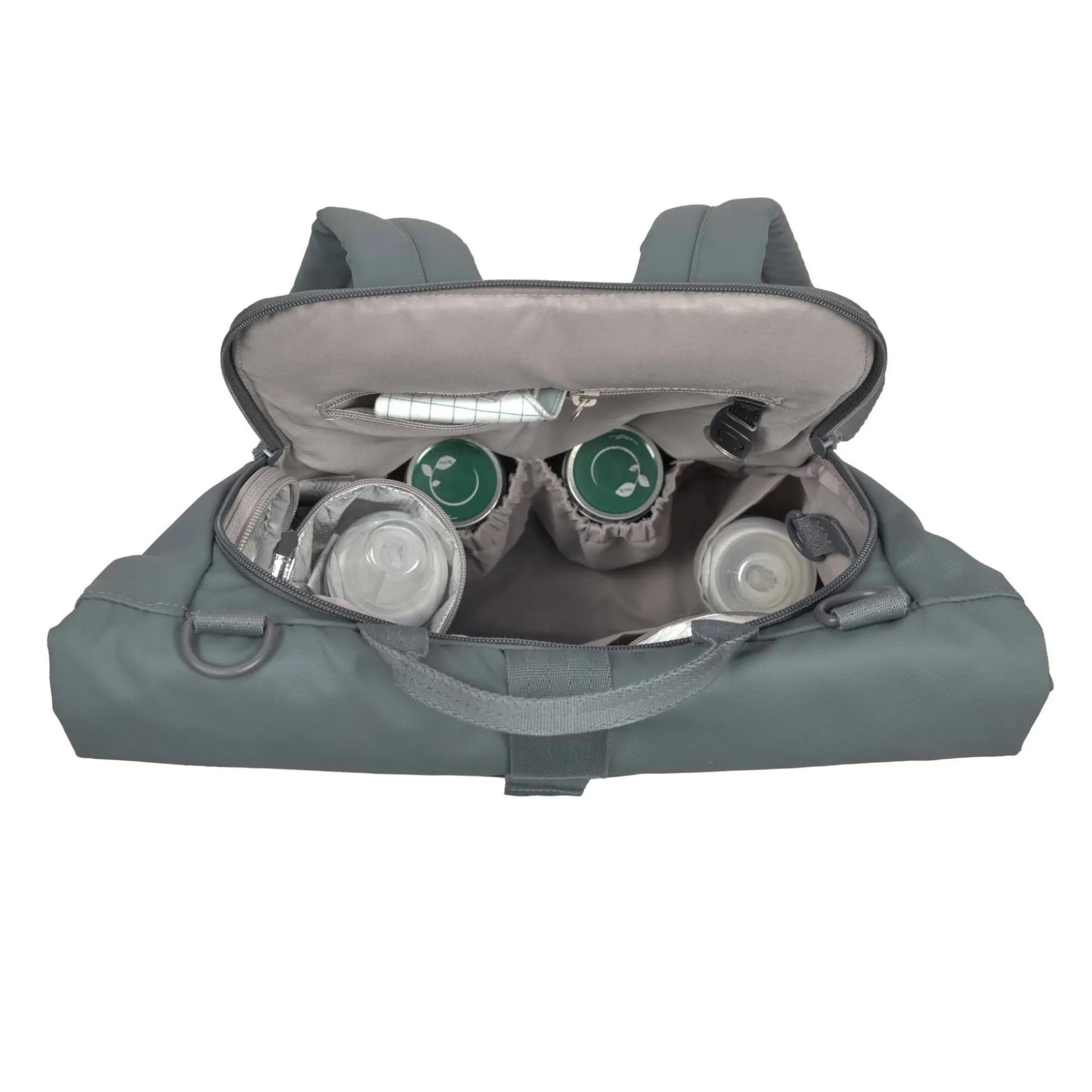 Wickelrucksack - Rolltop Up Backpack, Anthrazit