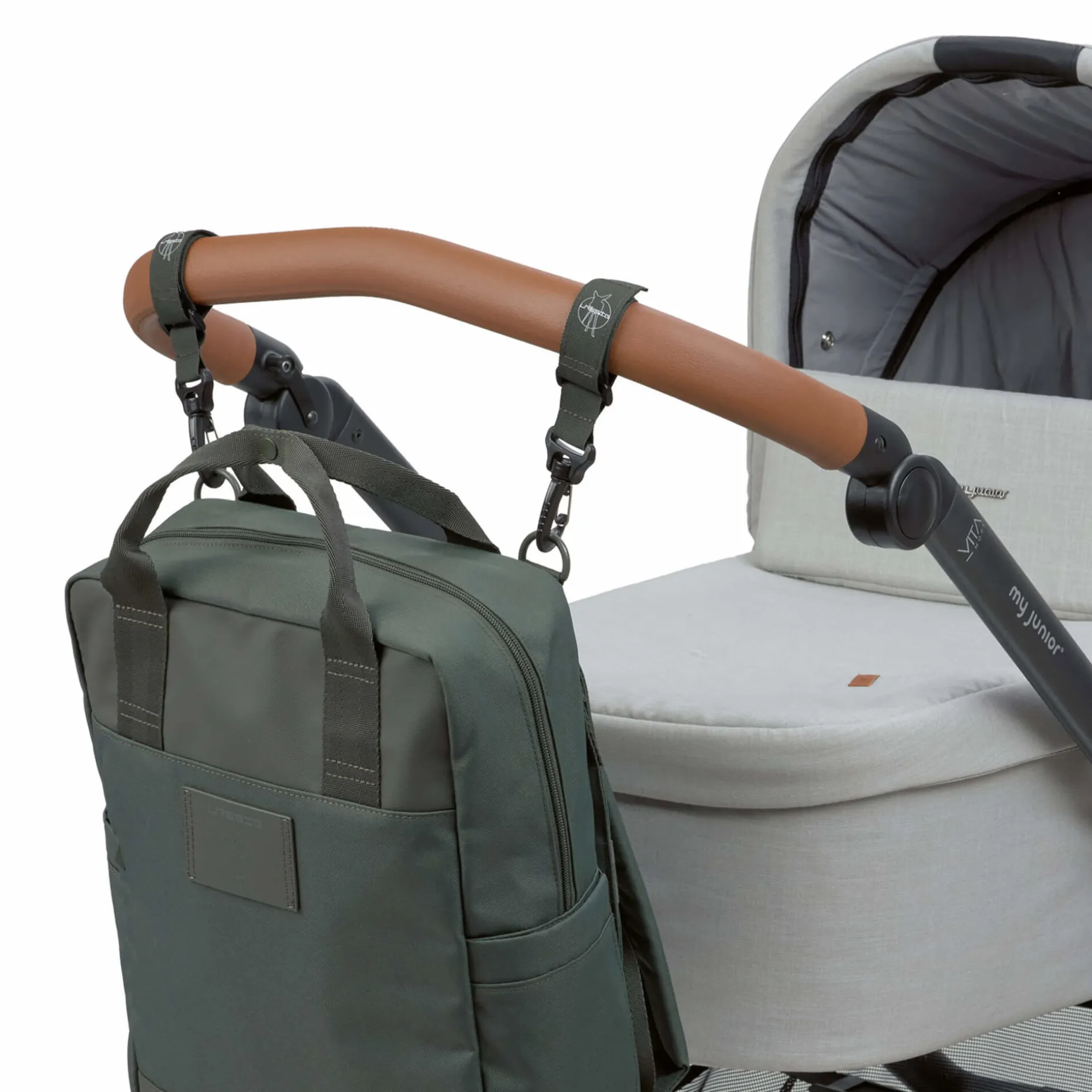 Wickelrucksack - Vividal Backpack, Dunkelgrün