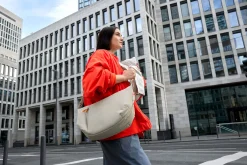 Wickeltasche Crossbody - Lunua Bum Bag, Beige