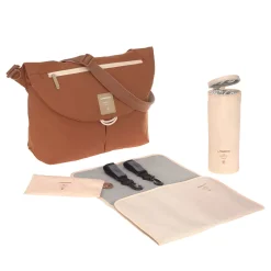 Wickeltasche - Manu Messenger Bag, Rostrot