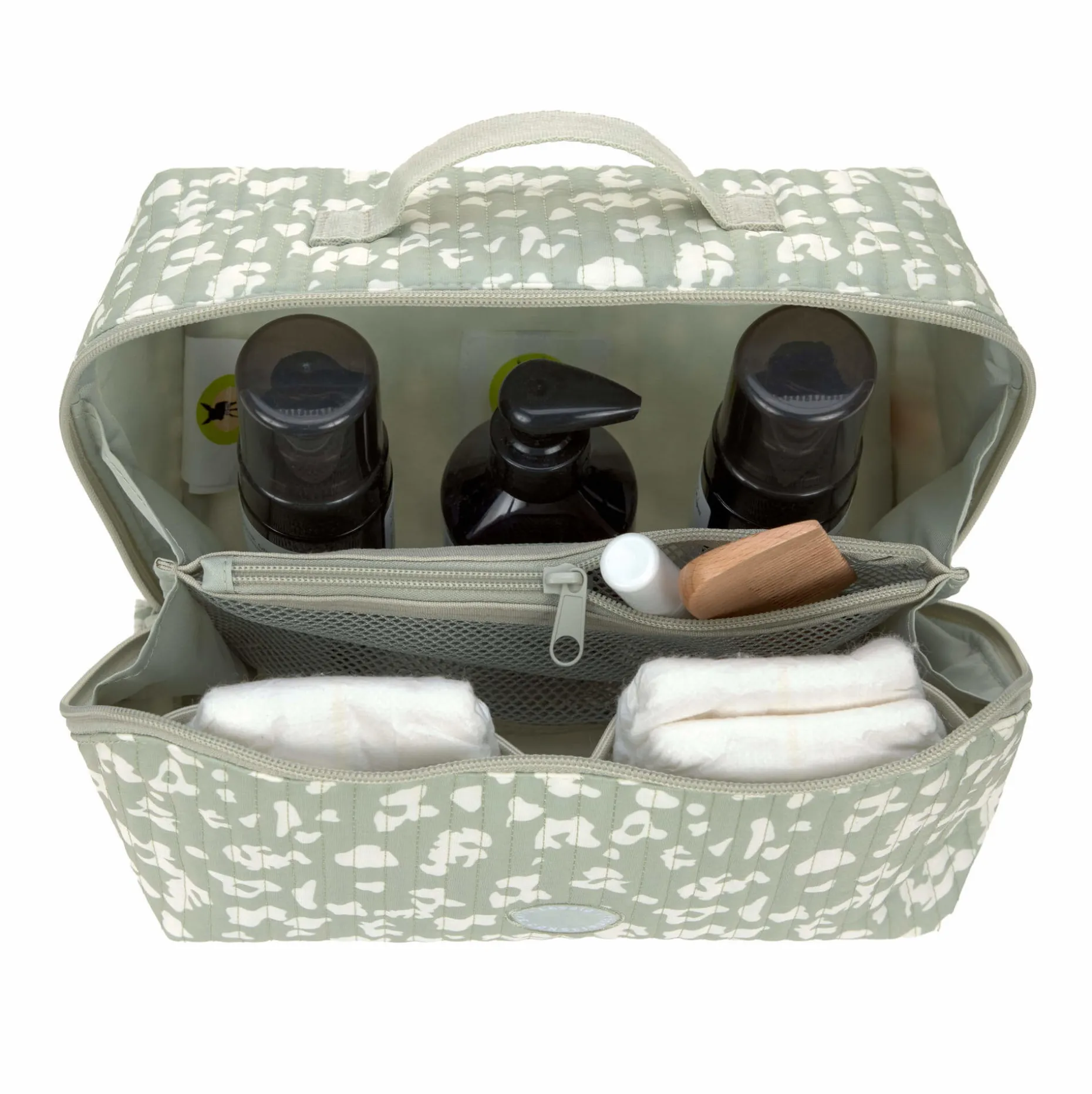 Wickeltisch Organizer - Leo, Light Khaki