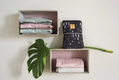 Windeltasche - Changing Pouch, Floral Mint