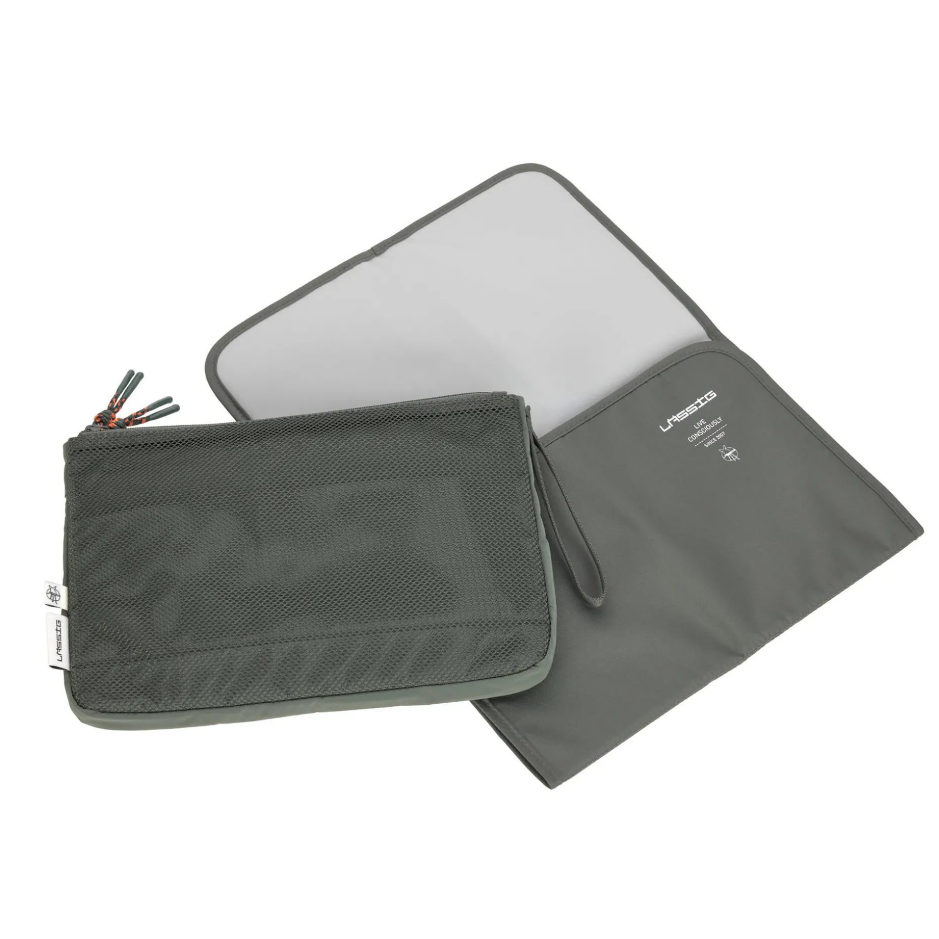 Windeltasche - Clutch, Oliv