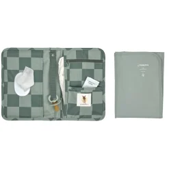 Windeltasche - kleine Wickeltasche, Grün Oliv