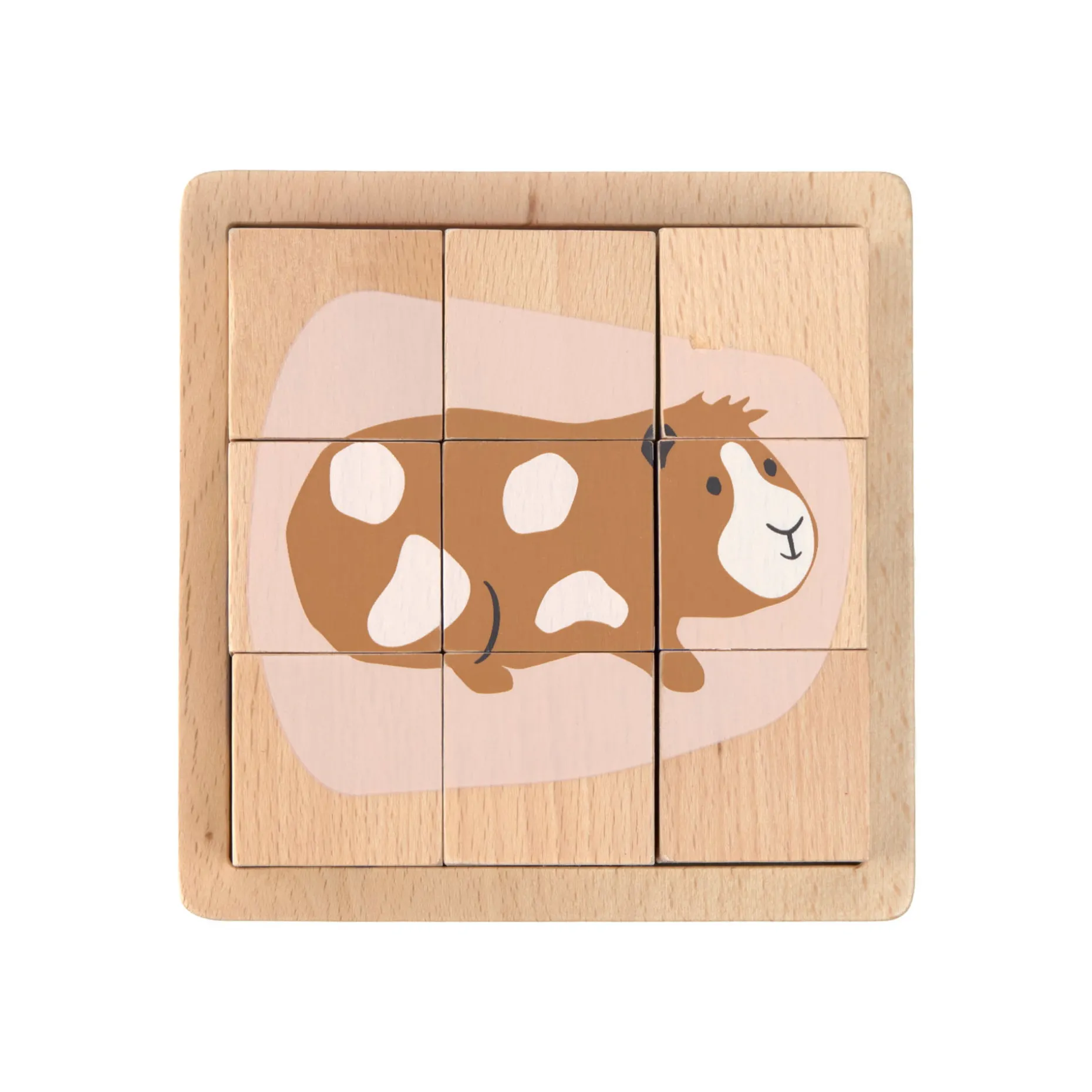 Würfelpuzzle Holz, Little Mateys