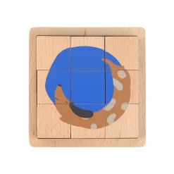 Würfelpuzzle Holz, Little Mateys