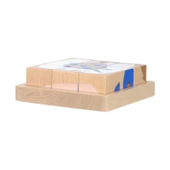 Würfelpuzzle Holz, Little Mateys